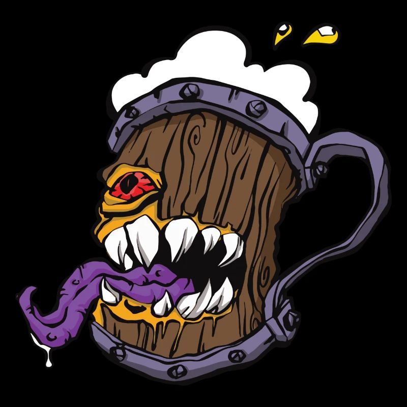 Mimic Mug Mimic Monster RPG Meme