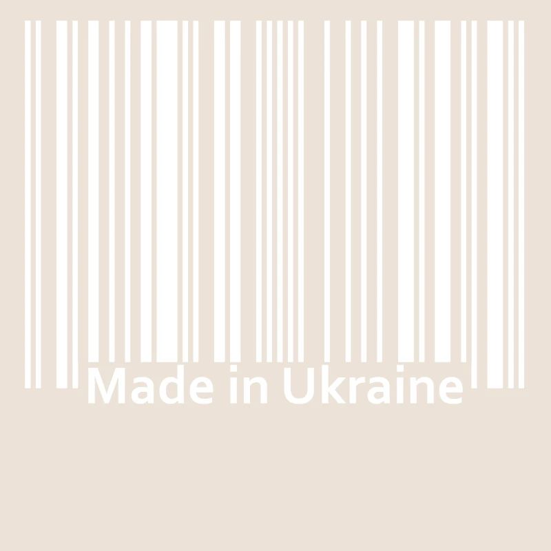 Code-barres - Fabriqué en Ukraine