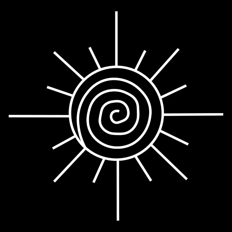 American Native Symbol "Sun"