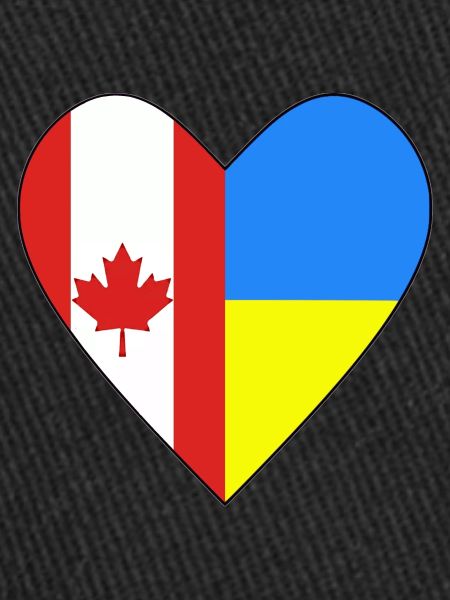 Canada Ukraine Heart