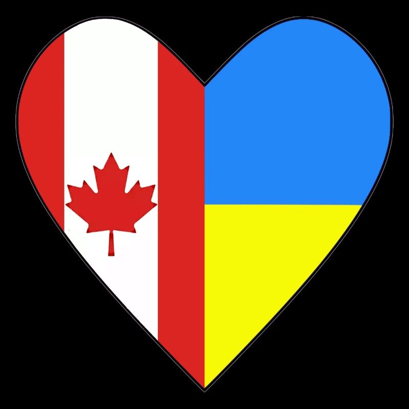 Kanada Ukraine Herz