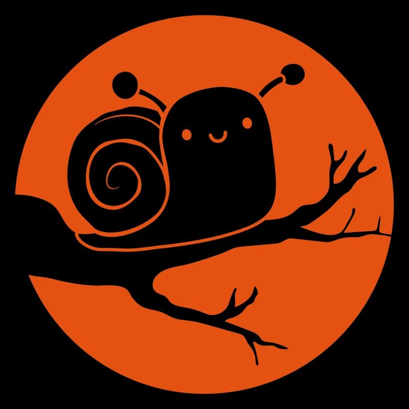 Lune de branche d’escargot