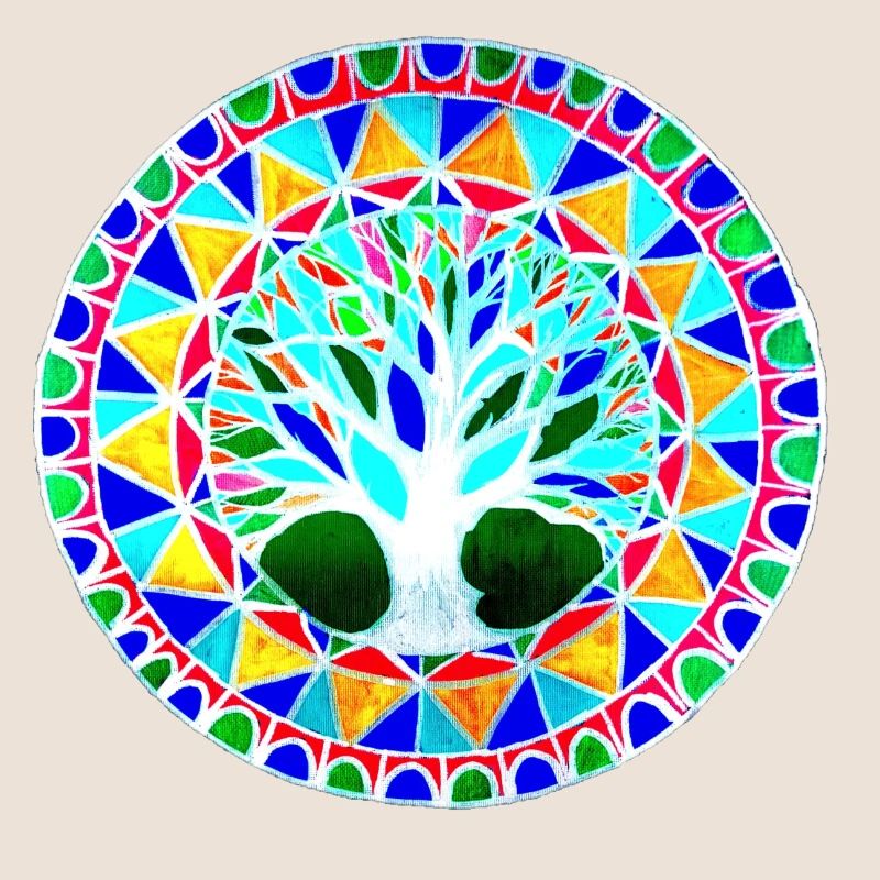 graphic tree pattern