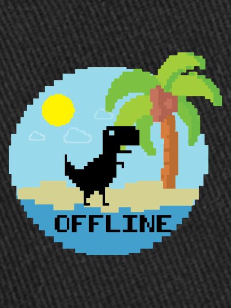 Funny offline Dinosaur vacation