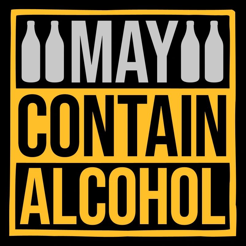 Schild May Contain Alcohol