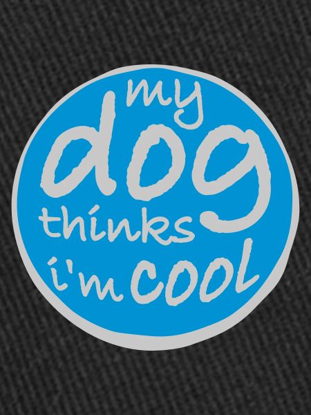 Dog thinks im cool