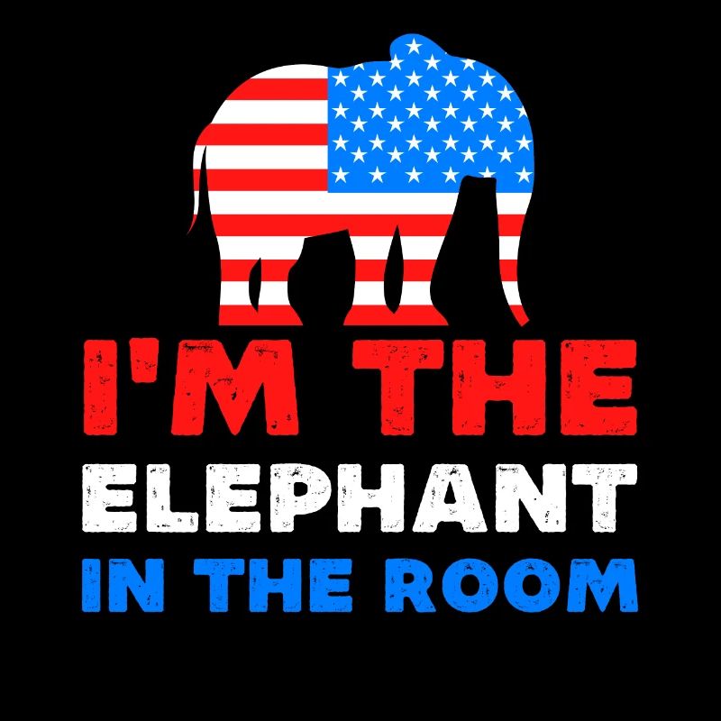 Im l’éléphant dans la pièce Républicain