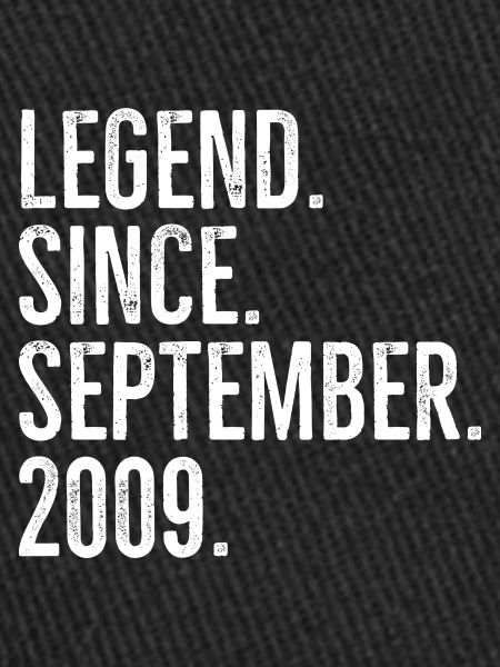 Legend Since September 2009