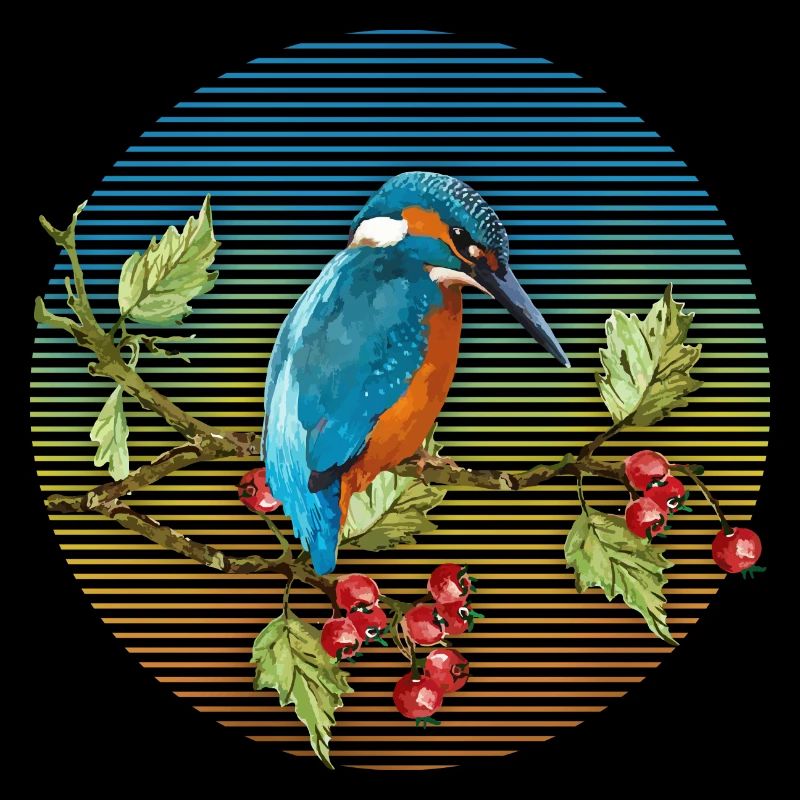 Oiseau coloré