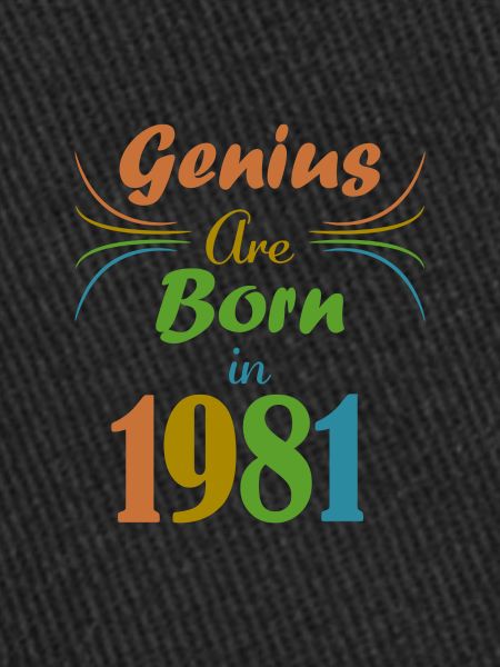 genius born 1981