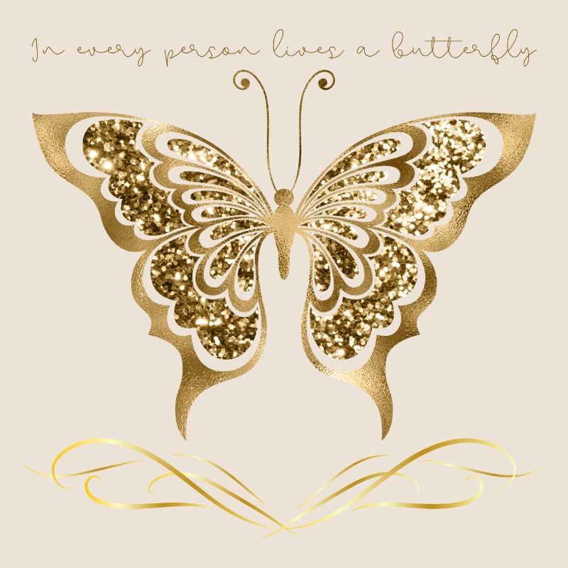 Papillon doré