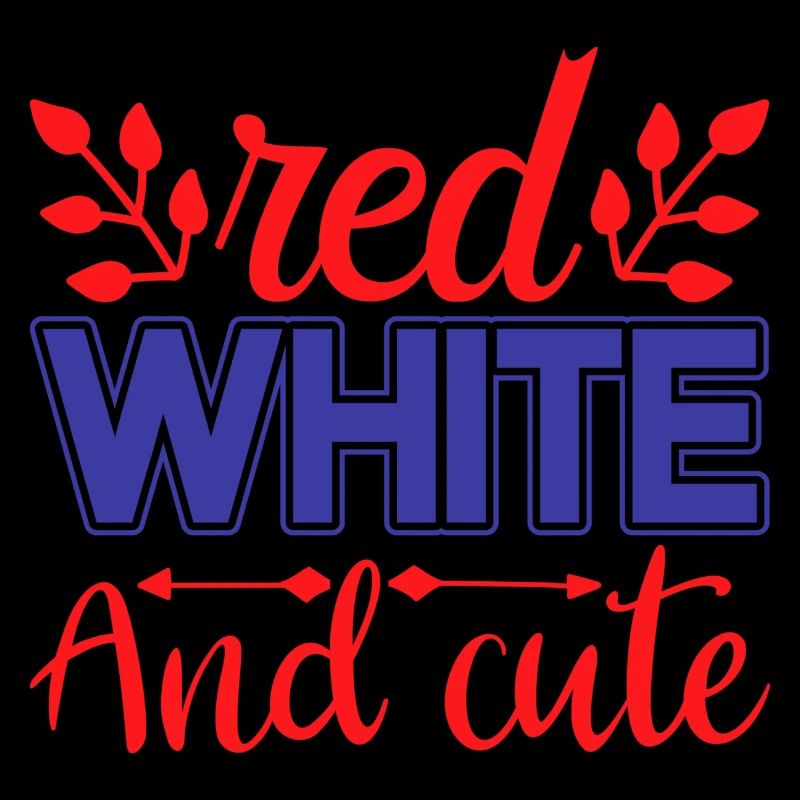 Rouge blanc et mignon