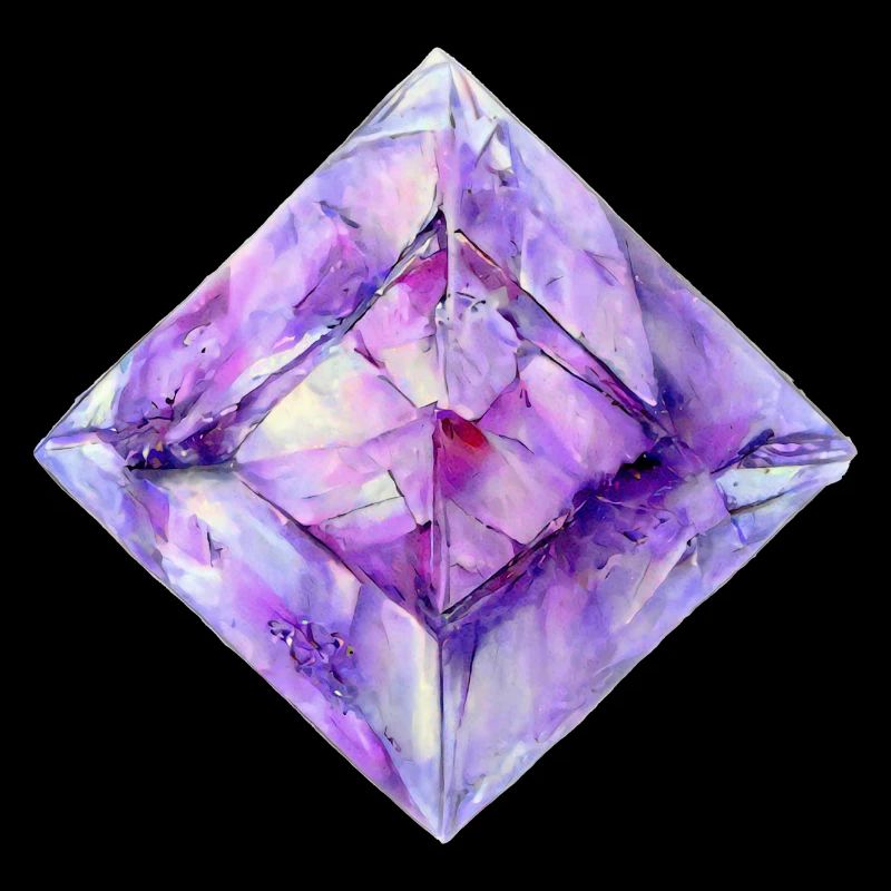 Watercolor Crystal