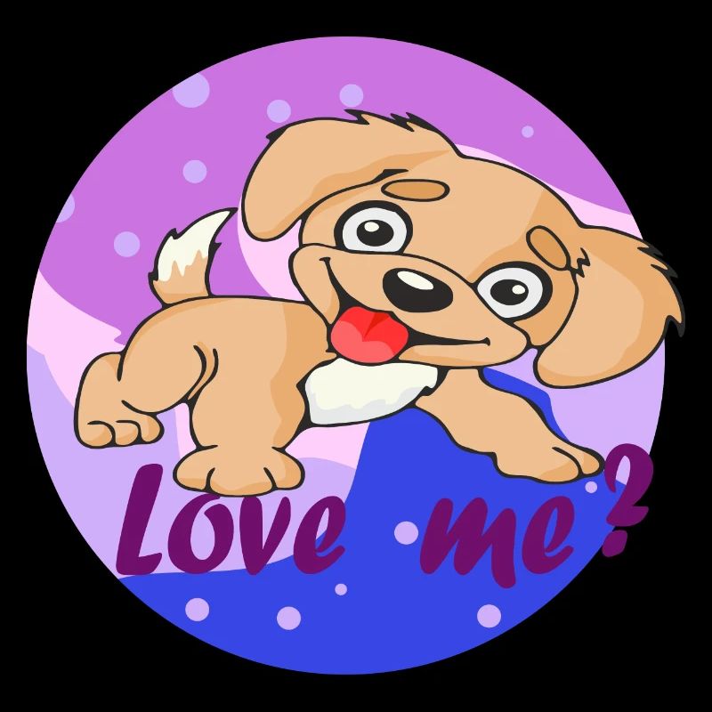Chiot mignon - Aimez-moi - Aimez-moi!