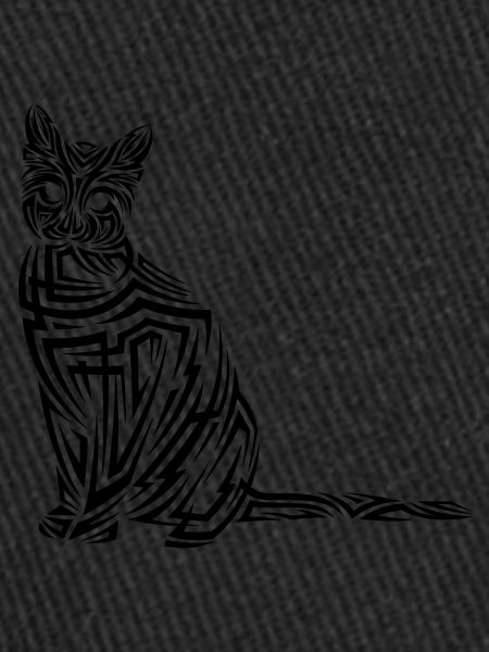 Tatouage tribal de chat