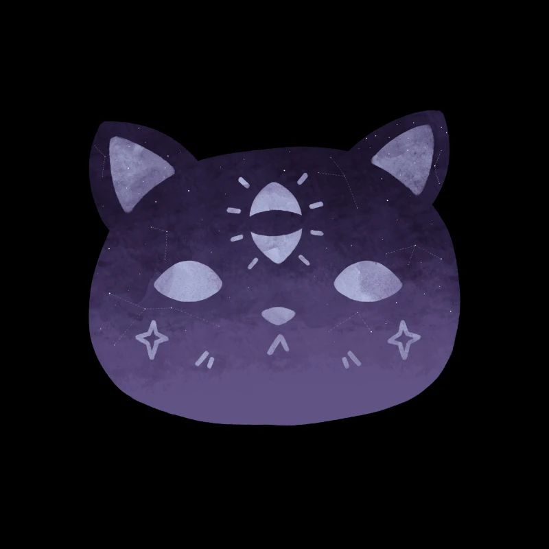 Chat Sorcière Troisième Œil