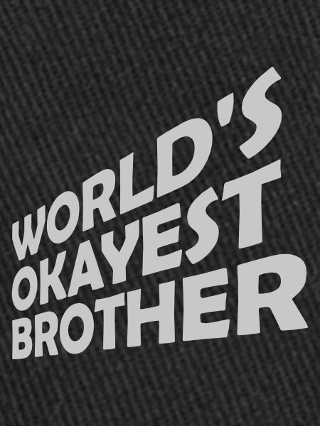 Logo Worlds okayest Brother