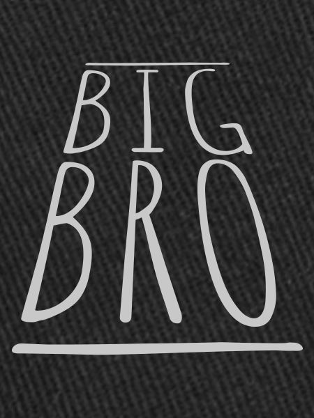 Logo à rayures Big Bro