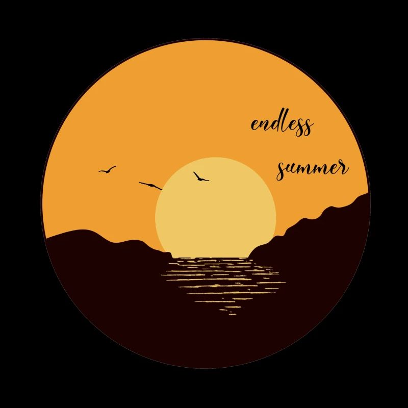 endless summer (lettering)