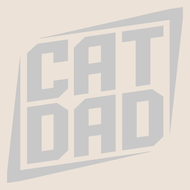 Conception du logo Cat Dad