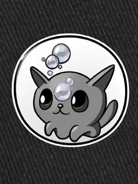 Soap Bubbles Cat