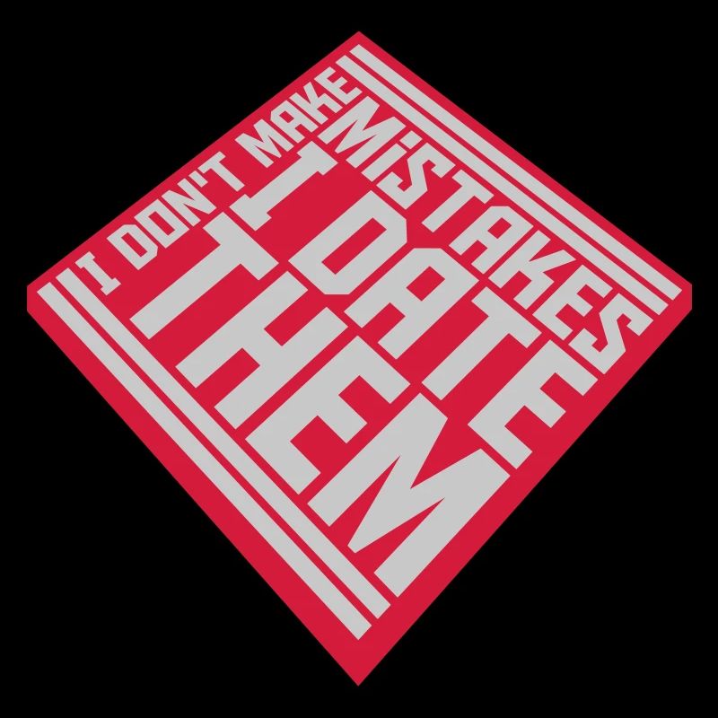 Date Mistakes Quote Logo