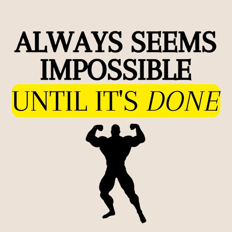 It seems impossible until you do it