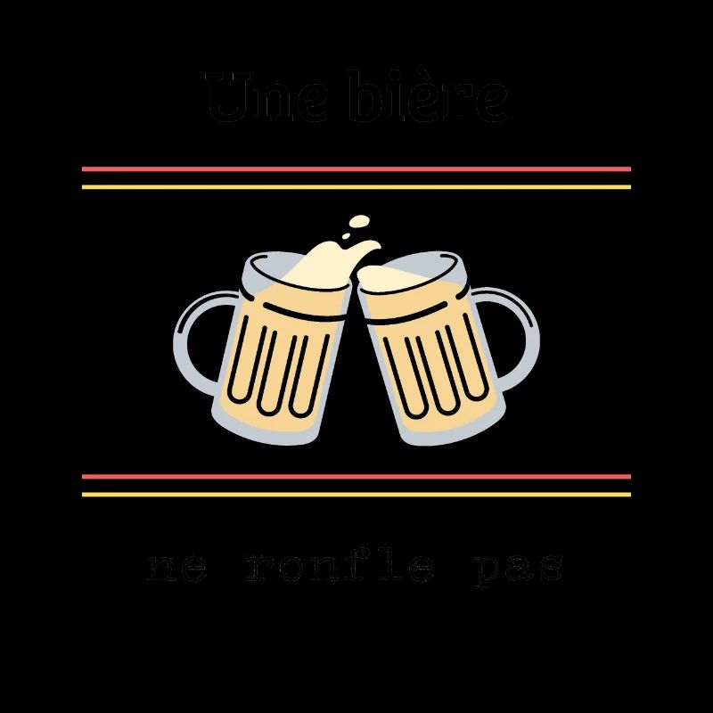 Une bière ne ronfle pas