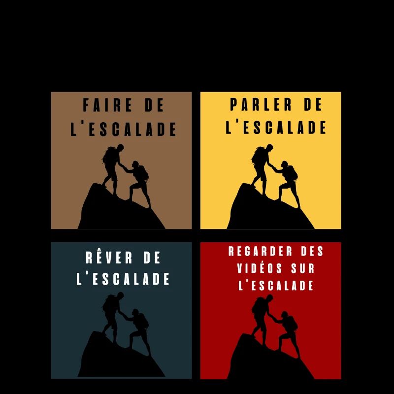 ce que je fais durant mon temps libre escalade