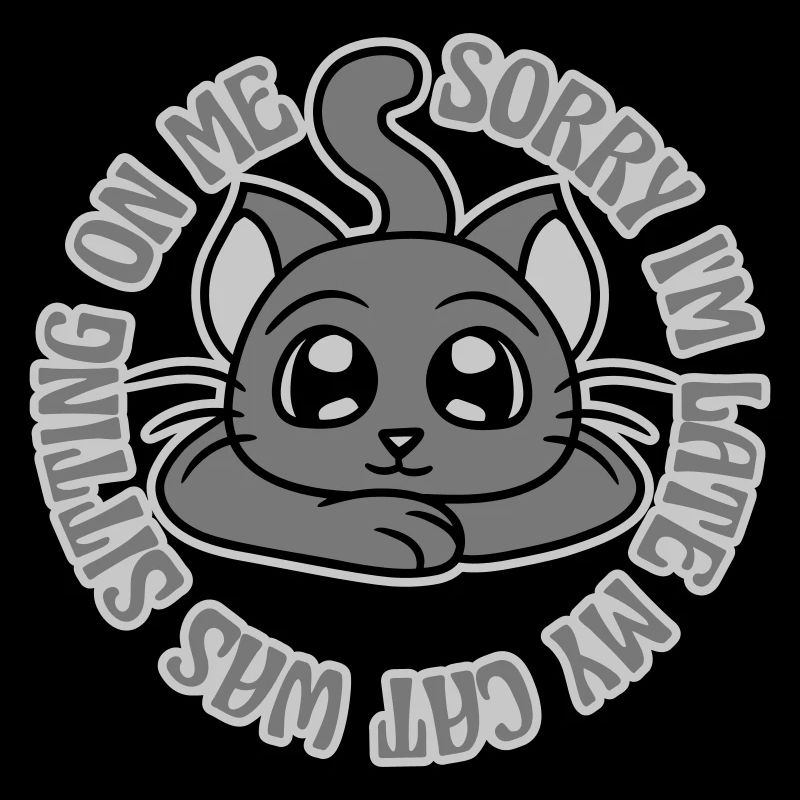 sorry cat was sitting