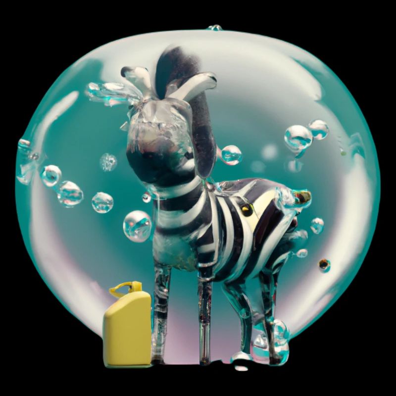 Zebra, digital Art