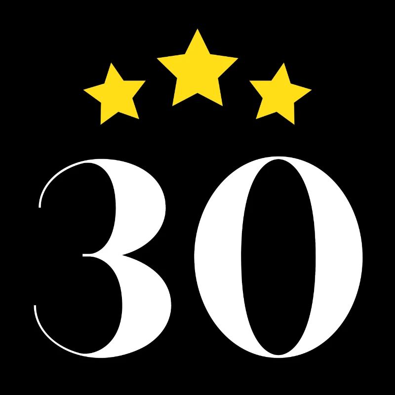 30e anniversaire étoilé