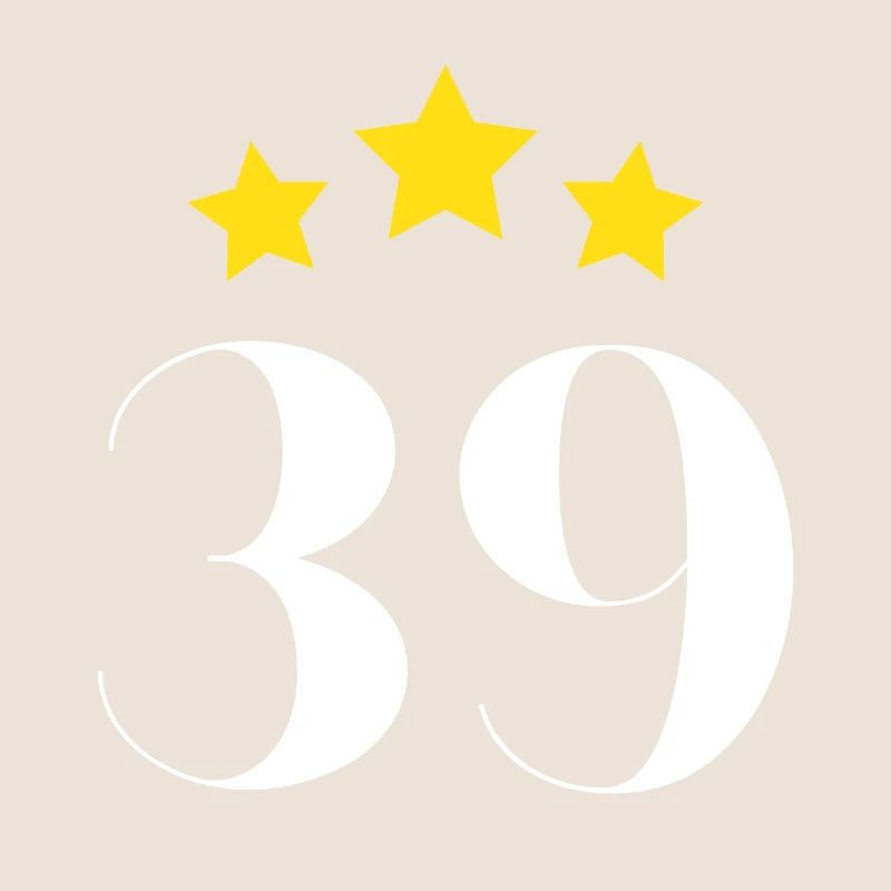 39e anniversaire étoilé