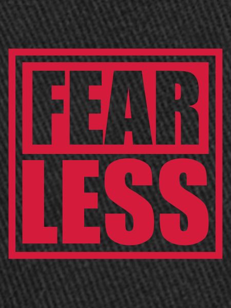 fearless Text Quote Design