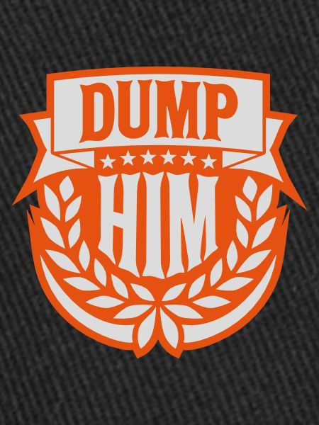 dump him quote logo