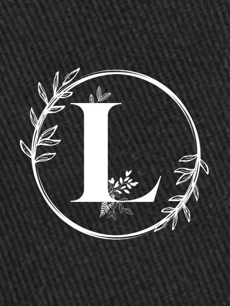 Lettre L Florale