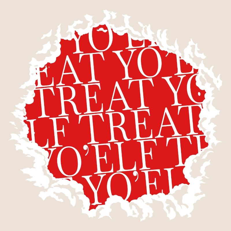 comic dork dino under the tree statement