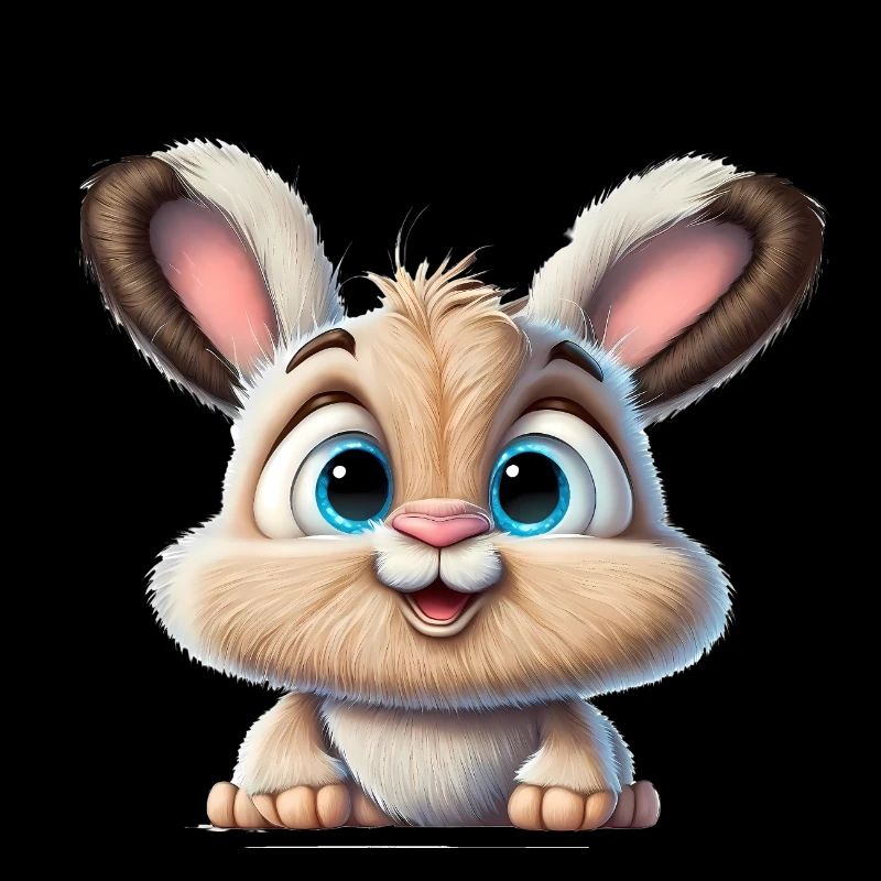 Glücklicher Hase