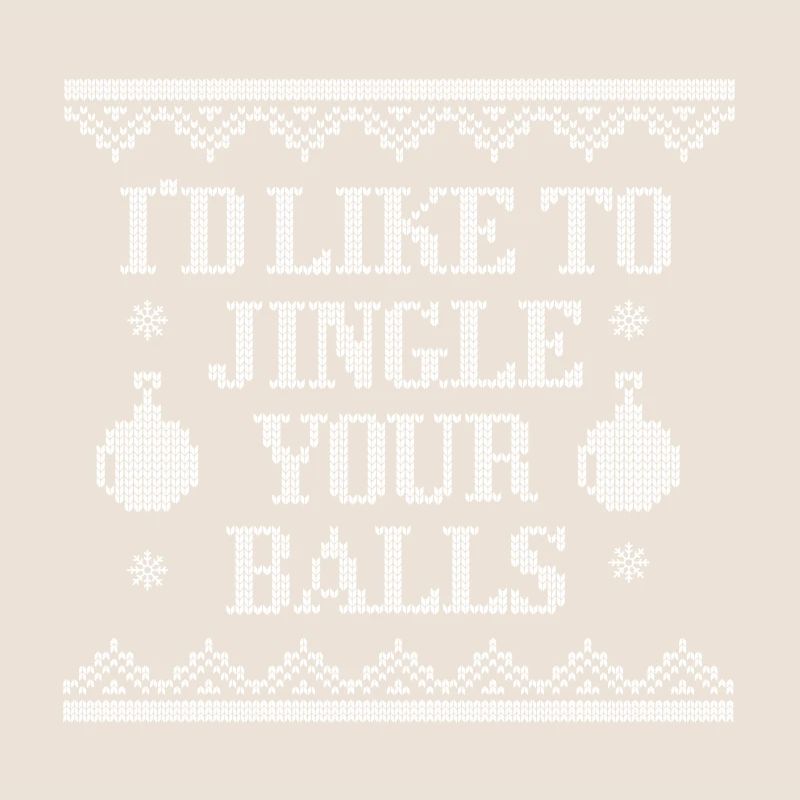Jingle Your Balls Pull de Noël moche