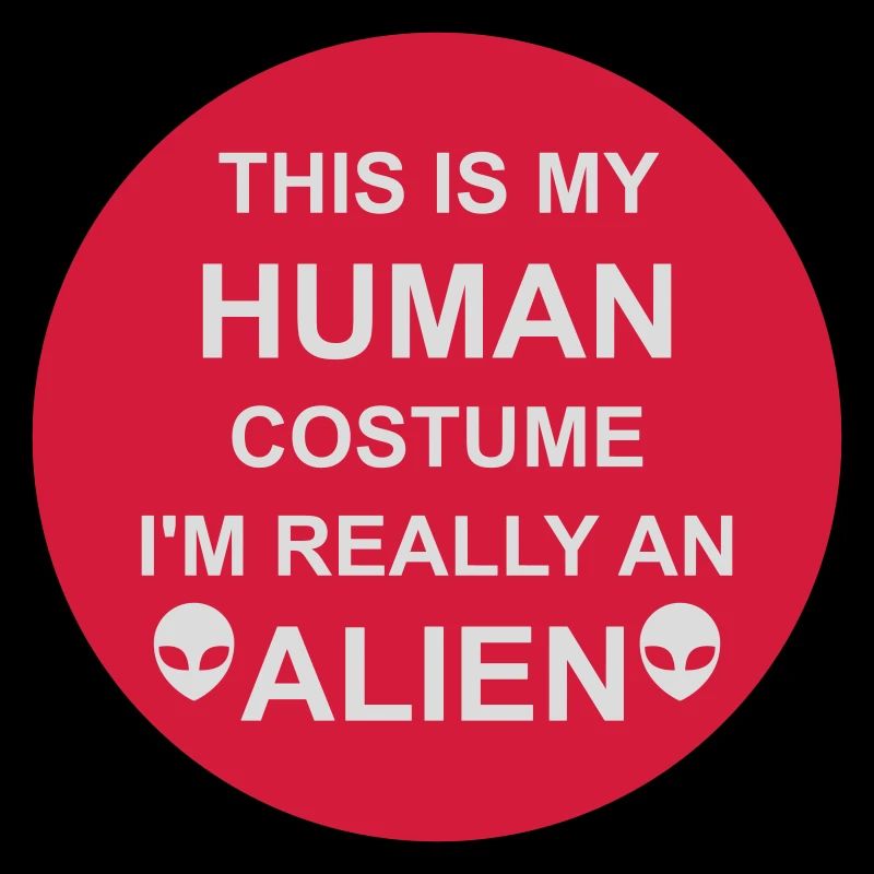 Citation extraterrestre de costume humain