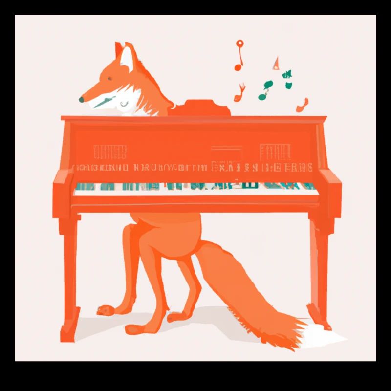 Fuchs am Piano