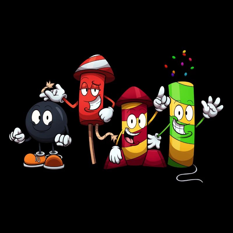 Fireworks Characters