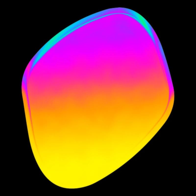 Bunte abstrackte Form