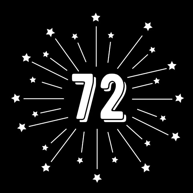 72. Sternjubiläum - Geschenk 72 Jahre