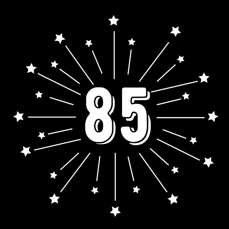 85e anniversaire étoilé - cadeau 85 ans
