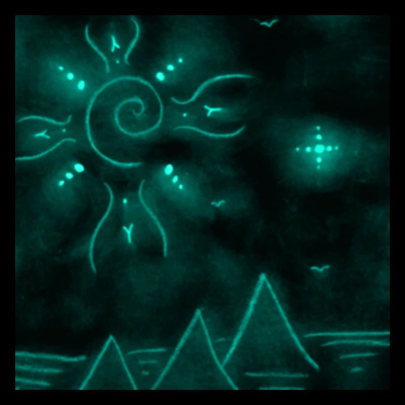 SOLEIL ET PYRAMIDES INDIGO