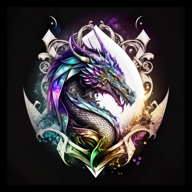 Mystischer Drache