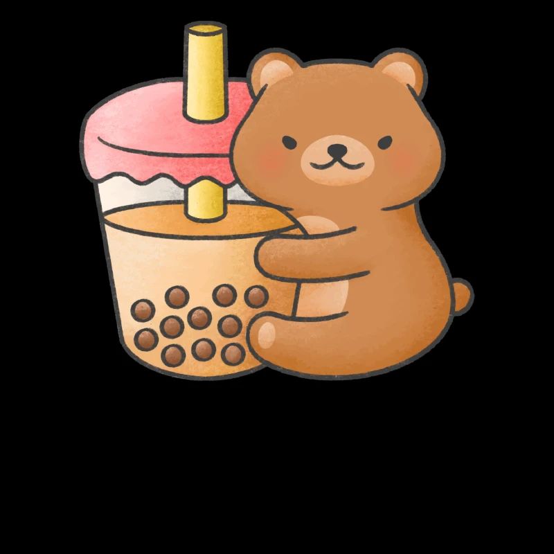 Ours et Bubble Tea