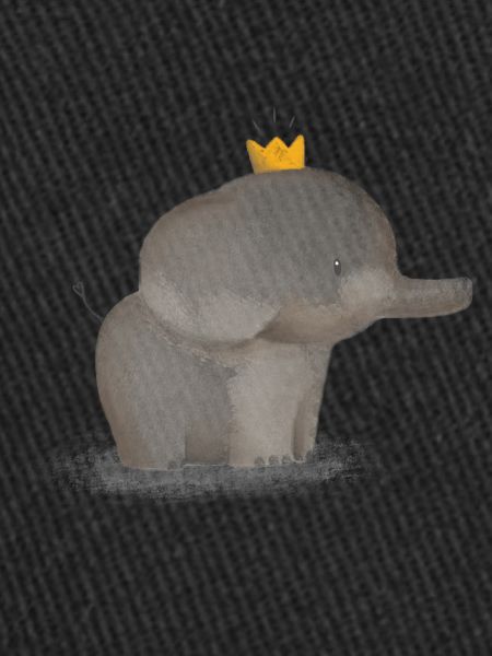 Little cute elephant