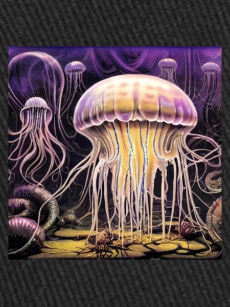 luminous jellyfish